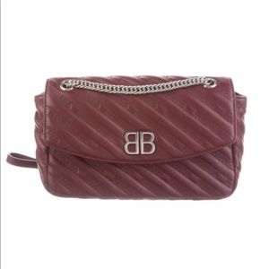 2018 Balenciaga BB leather handbag!